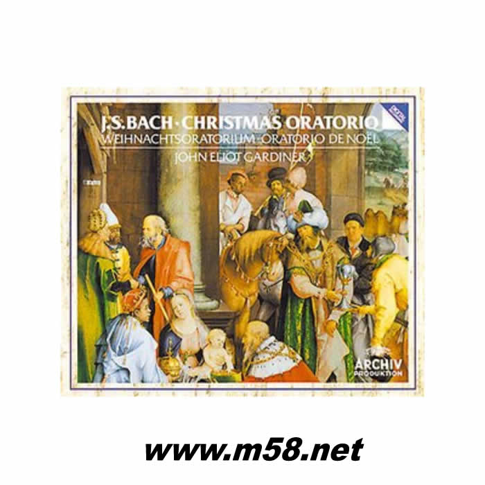 John Eliot Gardiner 巴赫:圣誕節神劇 Bach:Christmas Oratorio專輯正面圖片