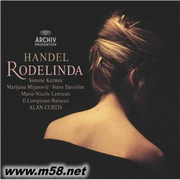 艾倫 克魯提斯 - 亨德爾:羅德林達 Alan Curtis - Handel:Rodelinda 3CD套裝專輯正面圖片
