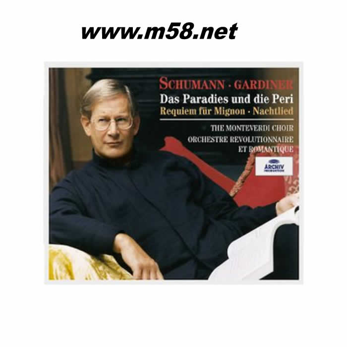 舒曼:天堂與仙子 & 迷娘的安魂曲Schumann:Das Paradies und die Peri & Requiem für Mignon 雙CD專輯正面圖片