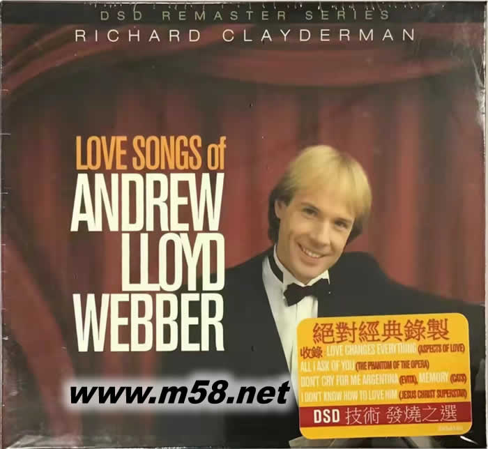 LOVE SONGS OF ANDREW LLOYD WEBBER專輯正面圖片