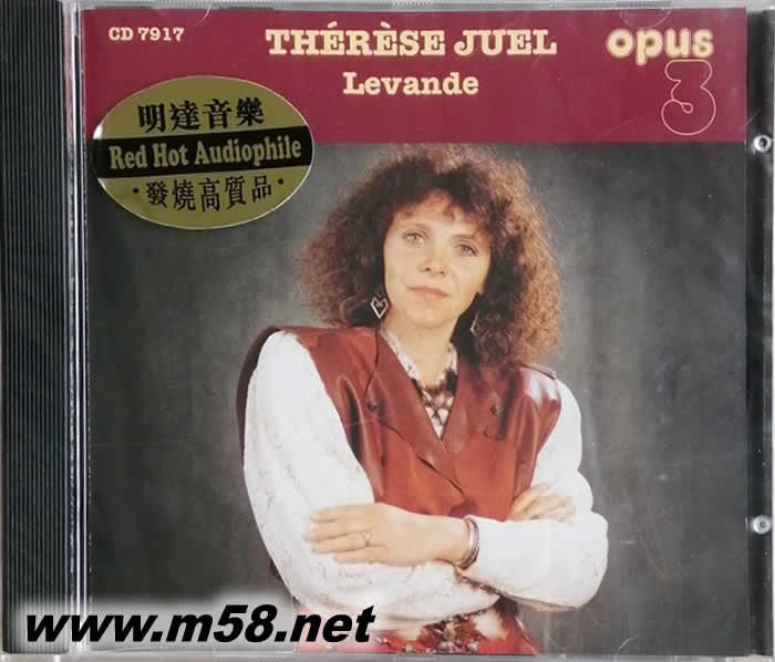 瑟蕾莎 珠兒 - 情歌民謠 Therese Juel - Levande(OPUS 3 發(fā)燒工作室)專輯正面圖片