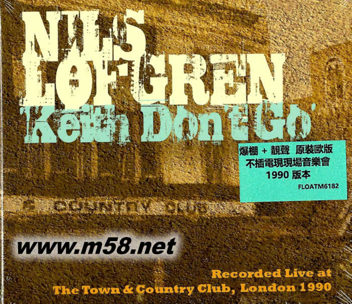 尼爾斯洛夫格林 1990年在倫敦城鄉俱樂部現場演唱會 Keith Don