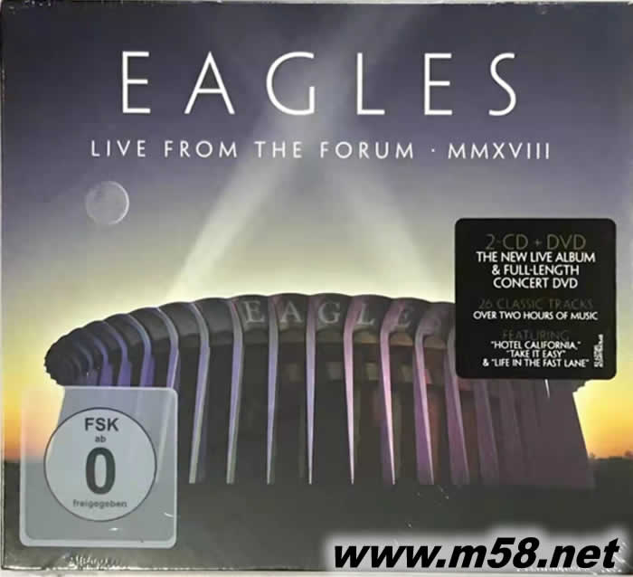 Live At The Forum MMXVIII 2018加州論壇體育館現(xiàn)場 (CD+DVD)專輯正面圖片