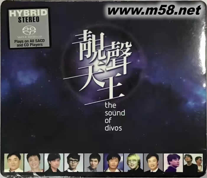 靚聲天王SACD (臺灣男歌手群星合集)專輯正面圖片