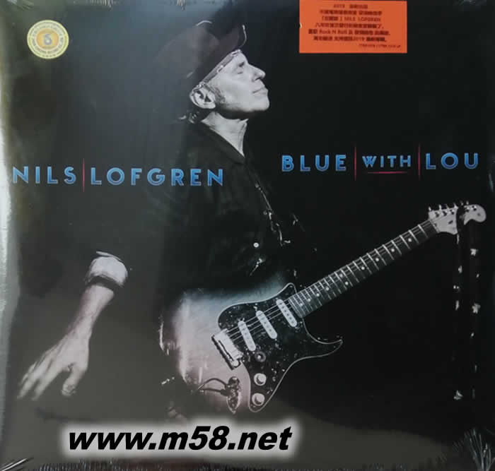 尼爾斯洛夫格林 Blue With Lou 藍調 180g 33RPM LP 黑膠專輯正面圖片