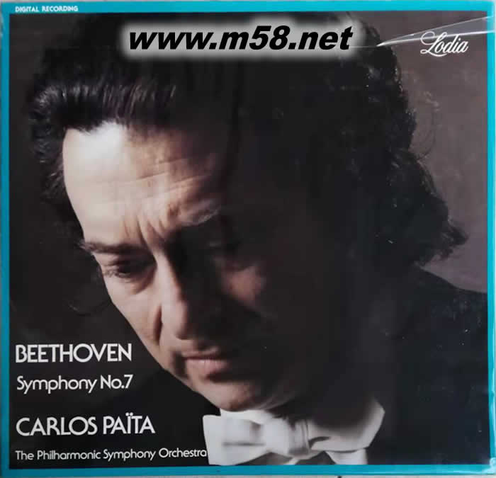 BEETHOVEN SYMPHONY NO.7 貝多芬第七交響曲 黑膠專輯正面圖片