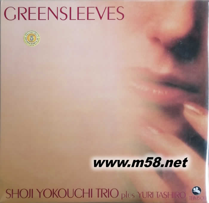 綠袖子 Shoji Yokouchi Trio Greensleeves 橫口昭二爵士三重奏 黑膠專輯正面圖片