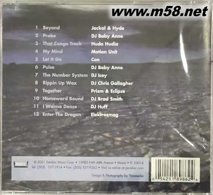 繁榮的黑暗面DJ Baby Anne Dark Side of the Boom(DJ舞曲)專輯背面圖片