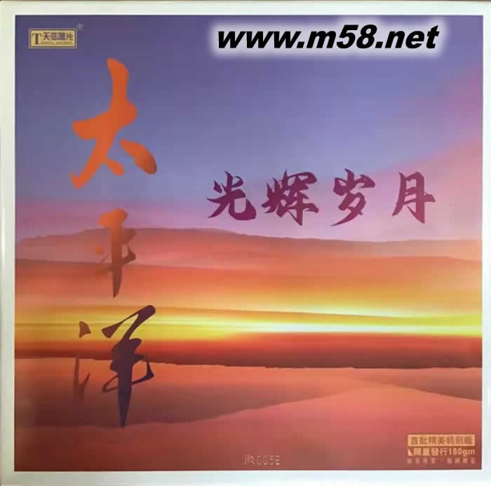 太平洋 光輝歲月 群星合輯 黑膠 限量版專輯正面圖片