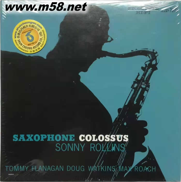 SAXOPHONE COLOSSUS 薩克斯大師專輯正面圖片