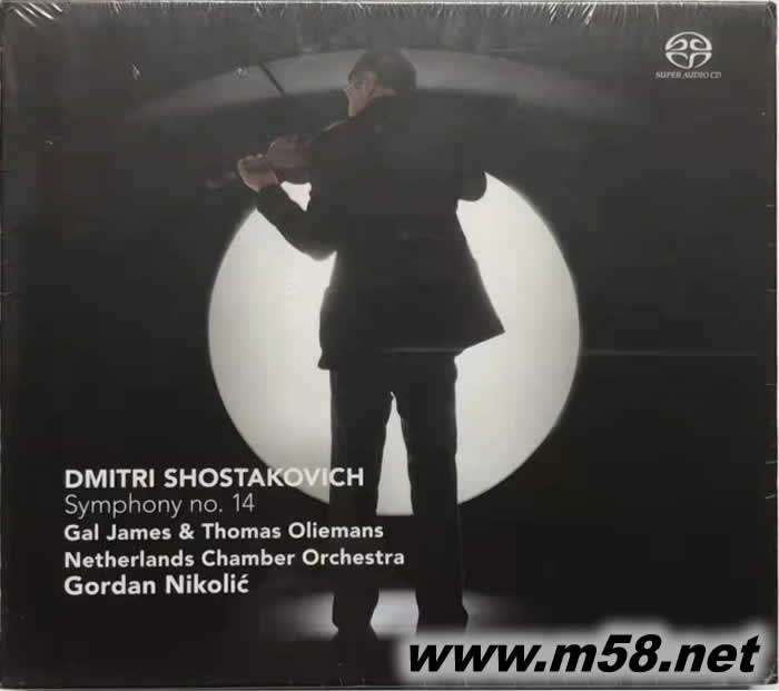 DMITRI SHOSTAKOVICH SYMPHONY NO.14 SACD專輯正面圖片