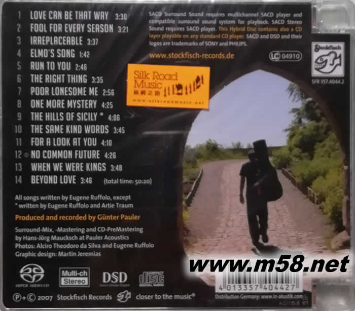 In a Different Light 在不同的燈火間SACD 鄉(xiāng)村專輯背面圖片