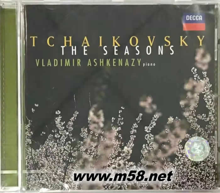 柴可夫斯基:四季鋼琴組曲、小品輯 TCHAIKOVSKY THE SEASONS專輯正面圖片
