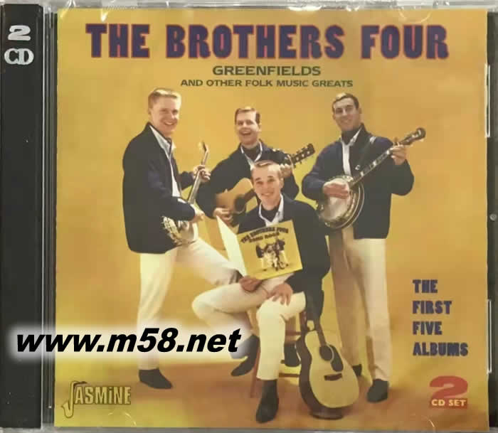 Greenfields And Other Folk Music Greats 民謠THE FIRST FIVE ALBUMS 雙碟專輯正面圖片