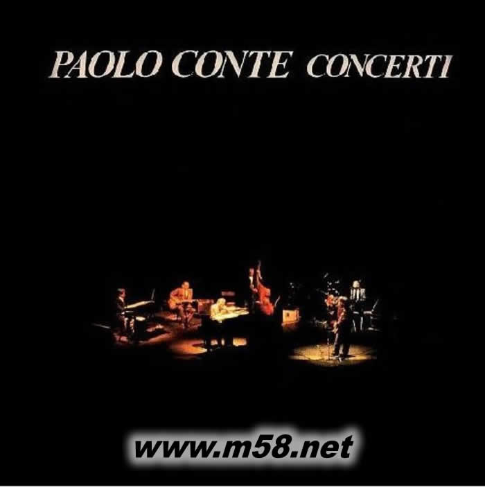 保羅 康特演唱會(huì) Paolo Conte Concerti 180g 33RPM LP 爵士奇才 雙黑膠專輯正面圖片