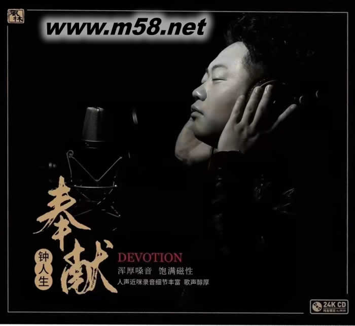 鐘愛此聲 純24K金碟 GOLD CD 限量版專輯正面圖片