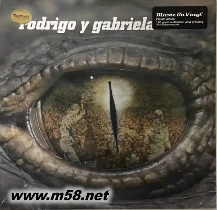 Rodrigo y Gabriela吉它二人組同名 黑膠專輯正面圖片