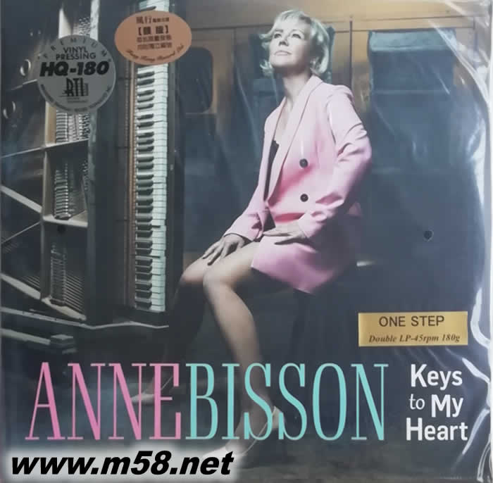 我心之鑰 Keys To My Heart 180g 45RPM LP 雙黑膠專輯正面圖片