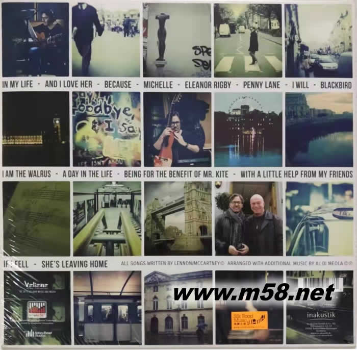 All Your Life A Tribute To The Beatles迪 美奧勒 你的一生 向披頭四樂隊致敬 黑膠專輯背面圖片