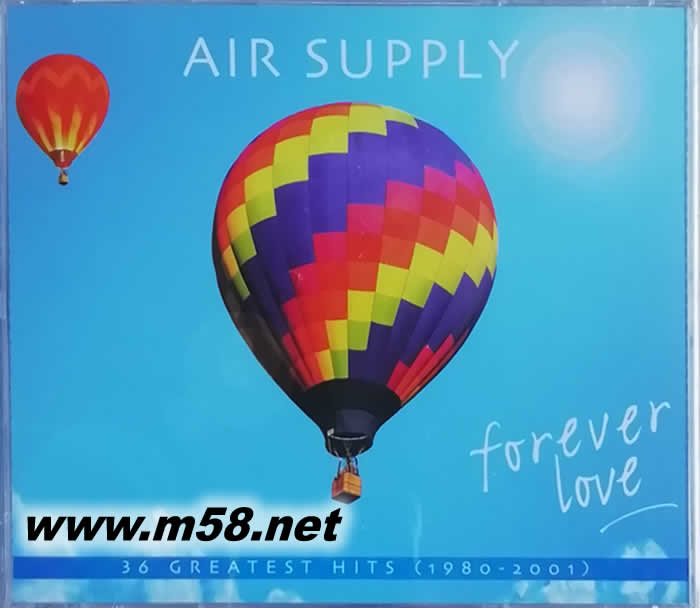 forever love 1980-2001 情歌精選 2CD專輯正面圖片