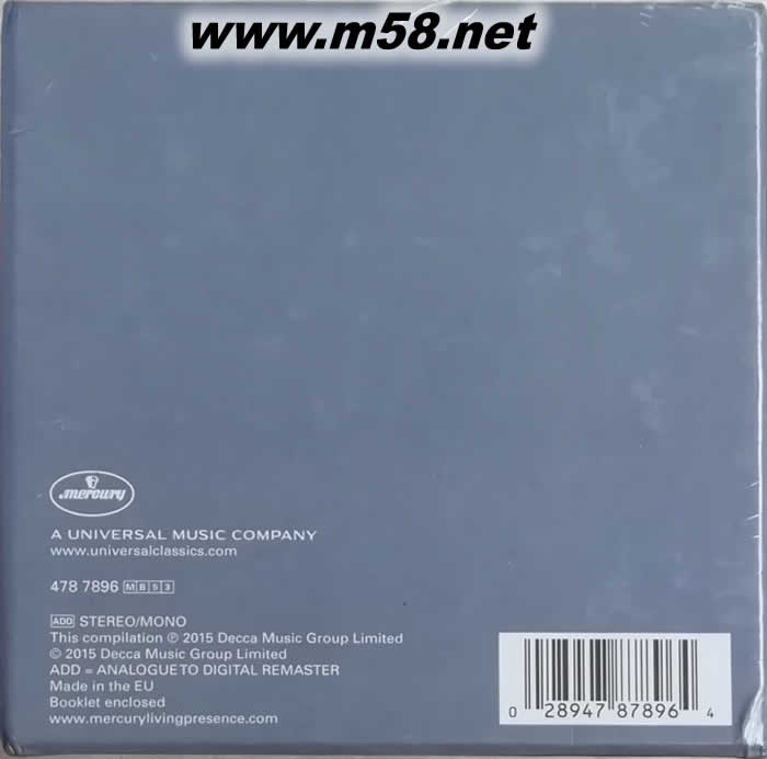 Mercury Living Presence 水星3 第三集 53CD大套裝套裝側(cè)面圖片