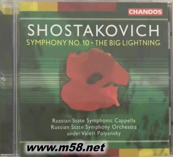 SHOSTAKOVICH SYMPHONY NO 10專(zhuān)輯正面圖片