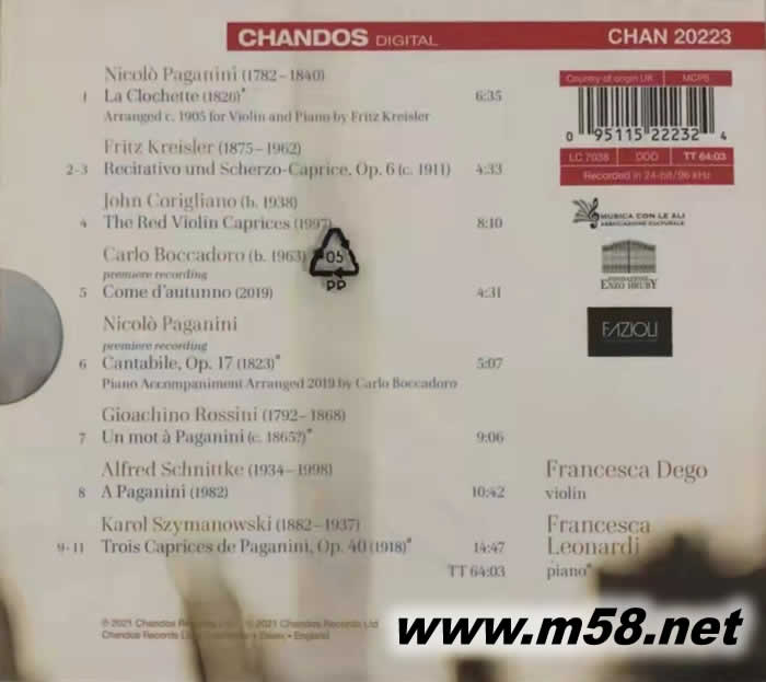 Il Cannone - Francesca Dego plays Paganini