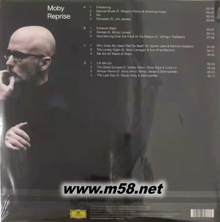 Reprise 電子樂(lè)音樂(lè)先鋒 雙黑膠專(zhuān)輯背面圖片