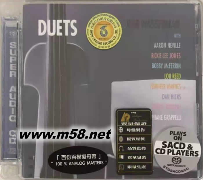 牛筋猛碟 DUETS 大提琴 SACD專輯正面圖片