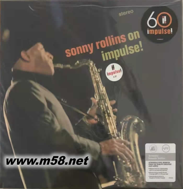 SONNY ROLLINS ON IMPULSE! 偉大的薩克斯手 (Verve Acoustic Sounds Series) 黑膠專輯正面圖片