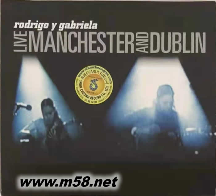 現(xiàn)場曼徹斯特和都柏林的演奏會 LIVE MANCHESTER AND DUBLIN CD專輯正面圖片