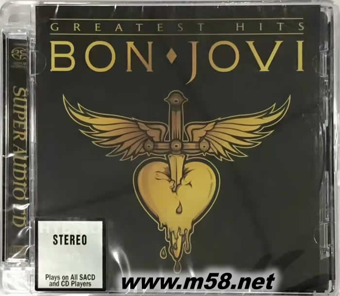 BON JOVI GREATEST HITS SACD 限量版專輯正面圖片