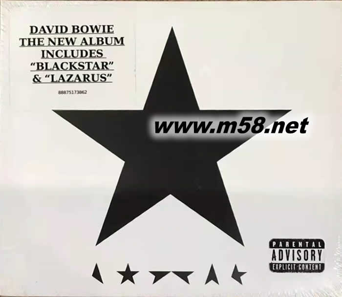 Blackstar 黯黑秘星專輯正面圖片