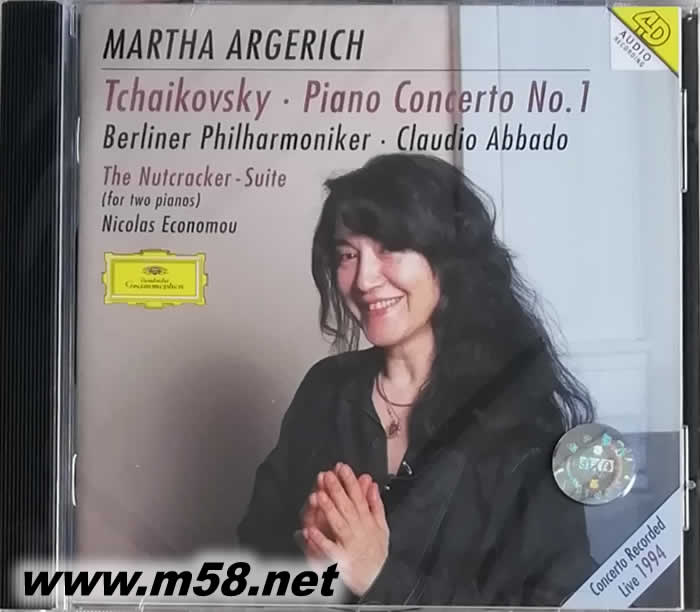 柴可夫斯基:No.1鋼琴協奏曲 & 胡桃夾子組曲Tchaikovsky: Piano Concerto No.1 & The Nutcracker Suite專輯正面圖片