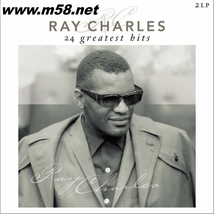 RAY CHARLES 24 Greatest Hits 雙黑膠專輯正面圖片