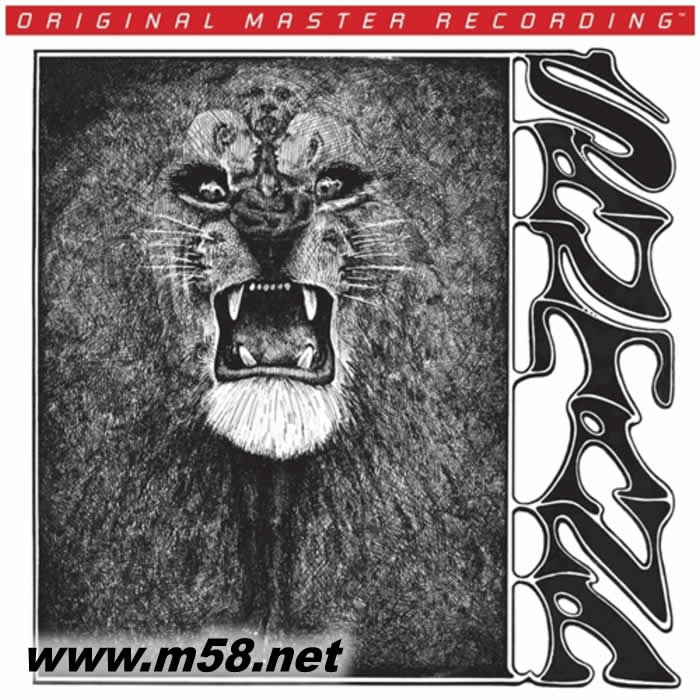 SANTANA拉丁吉他大師 獅頭 45轉 雙黑膠專輯正面圖片