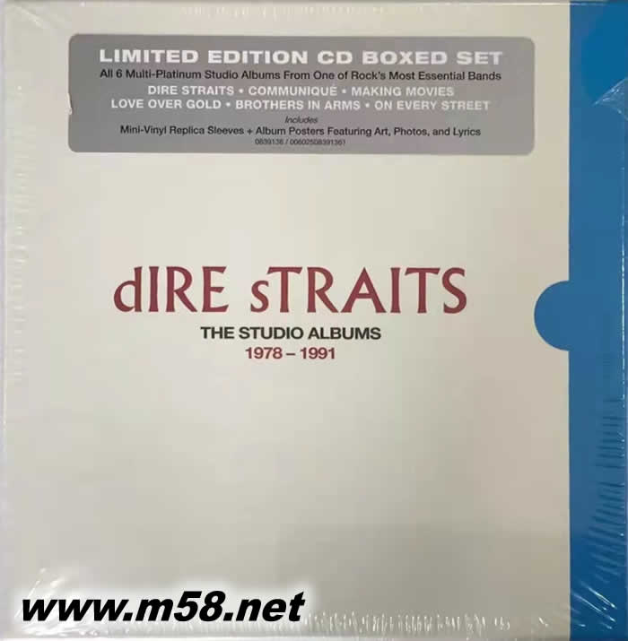 1978-1991錄音作品 Studio Albums 1978-1991 (6CD套裝)專輯正面圖片