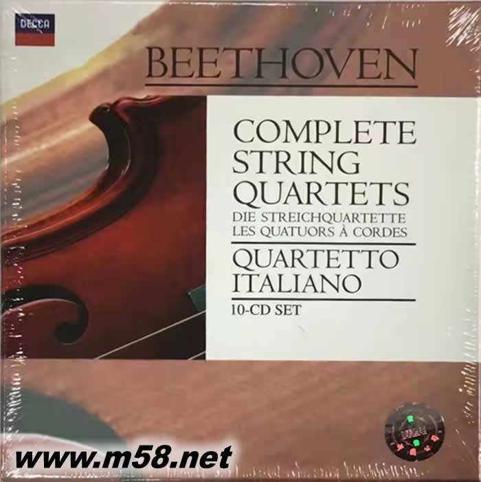 貝多芬:弦樂四重奏全集(小提琴與大提琴) Beethoven: Complete String Quartets (10CD 大套裝)專輯正面圖片