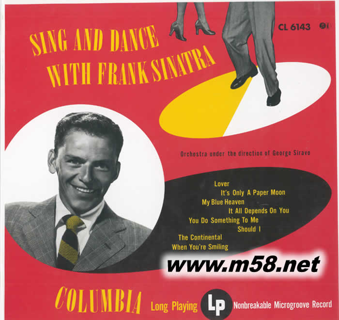 與法蘭克一起唱跳 Sing And Dance With Frank Sinatra Numbered 黑膠 限量版專輯正面圖片