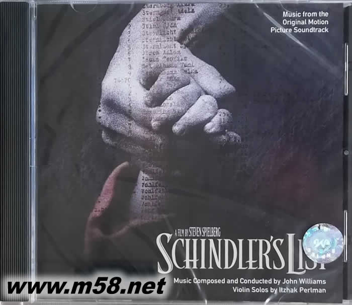 辛德勒的名單(Schindler‘s List)電影原聲碟專輯正面圖片