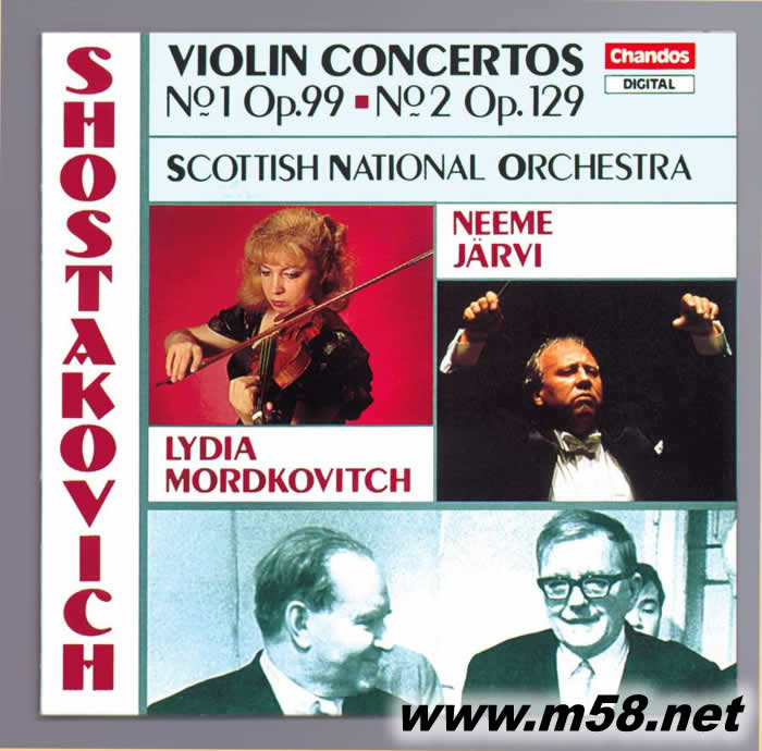 Shostakovich: Violin Concertos 蕭斯塔高維奇: 第1 & 2號小提琴協奏曲專輯正面圖片