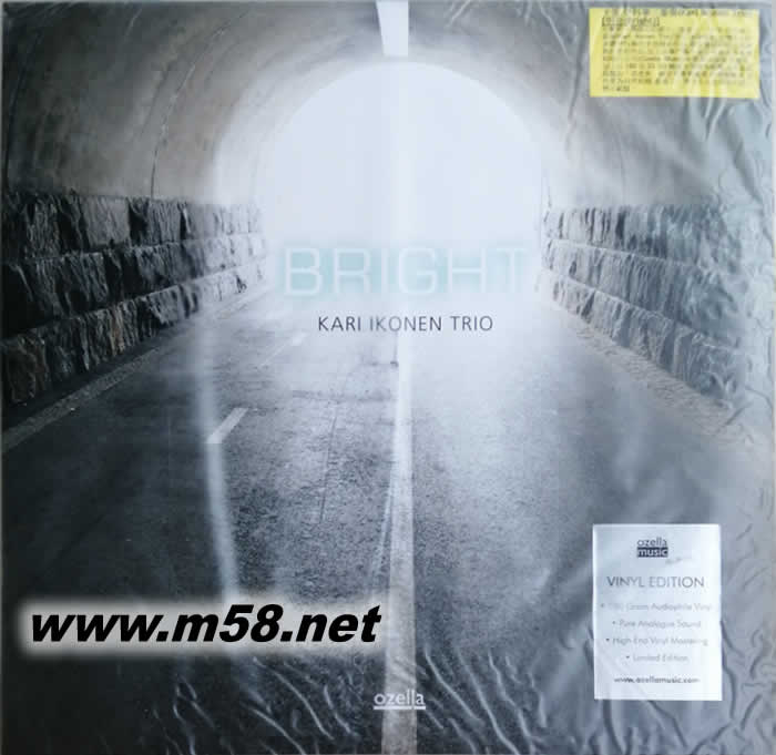 Bright 明亮 爵士鋼琴三重奏(鋼琴、大提琴、鼓) 黑膠專輯正面圖片