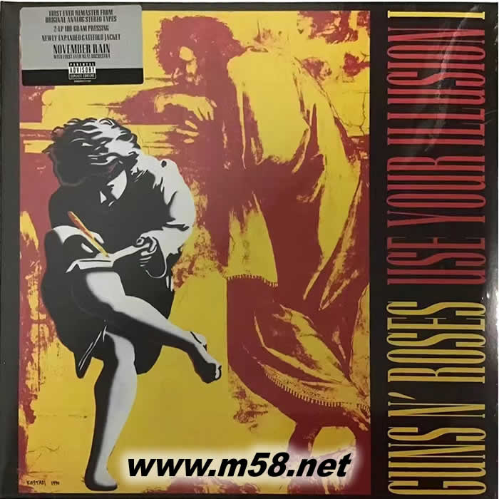 USE YOUR ILLUSION 用你的幻覺 黑膠專輯正面圖片