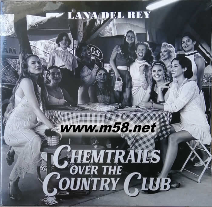鄉村俱樂部 CHEMTRAILS OVER THE COUNTRY CLUB (一群美女封面)黑膠專輯正面圖片