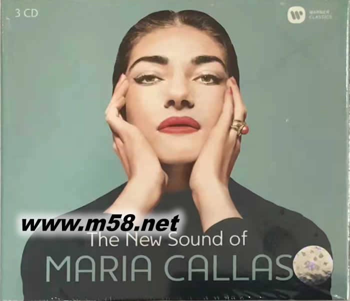 The New Sound of Maria Callas 歌劇女神卡拉絲‧精選 (3CD套裝)專輯正面圖片