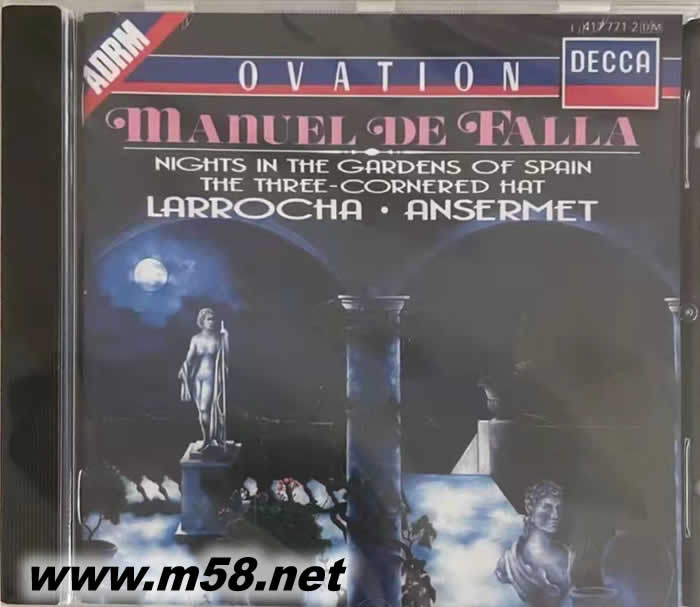 西班牙花園之夜 NIGHTS IN THE GARDENS OF SPAIN FALLA 法雅專輯正面圖片