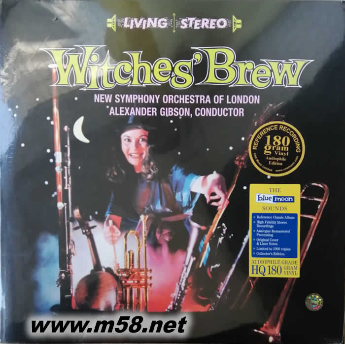 女巫 WITCHES BREW管樂作品集 LP 立體聲名盤 黑膠專輯正面圖片