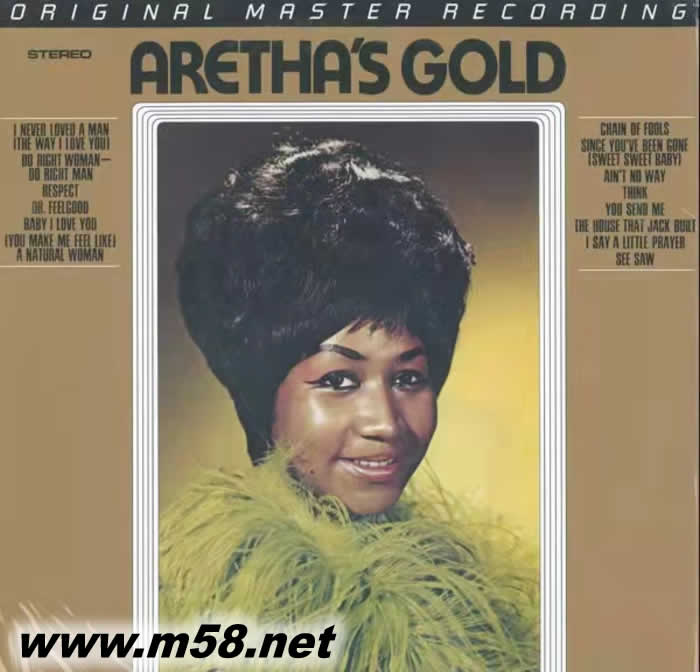 Aretha’s Gold 黑膠專輯正面圖片