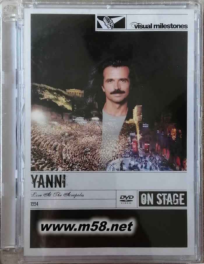 雅尼LIVE AT THE ACROLIS雅典衛(wèi)城演奏會(huì) DVD專輯正面圖片