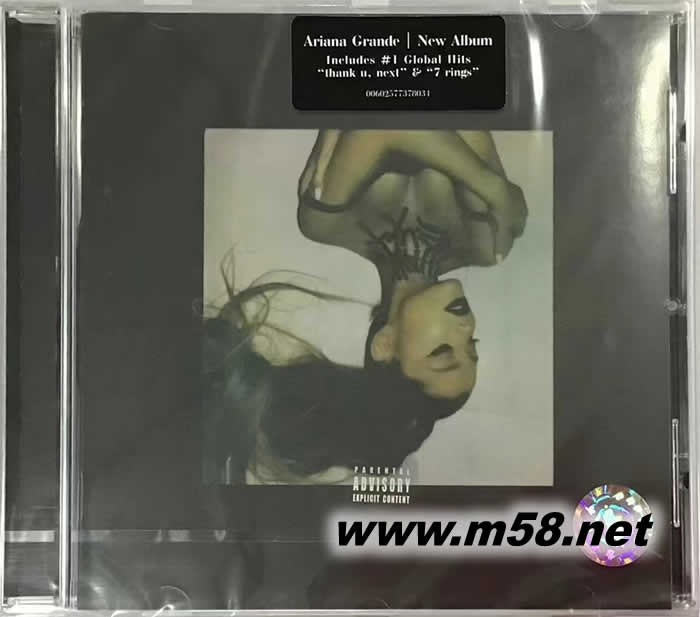 愛(ài)莉安娜 格蘭德 - thank u, next 謝謝 下一位 歐版專輯正面圖片